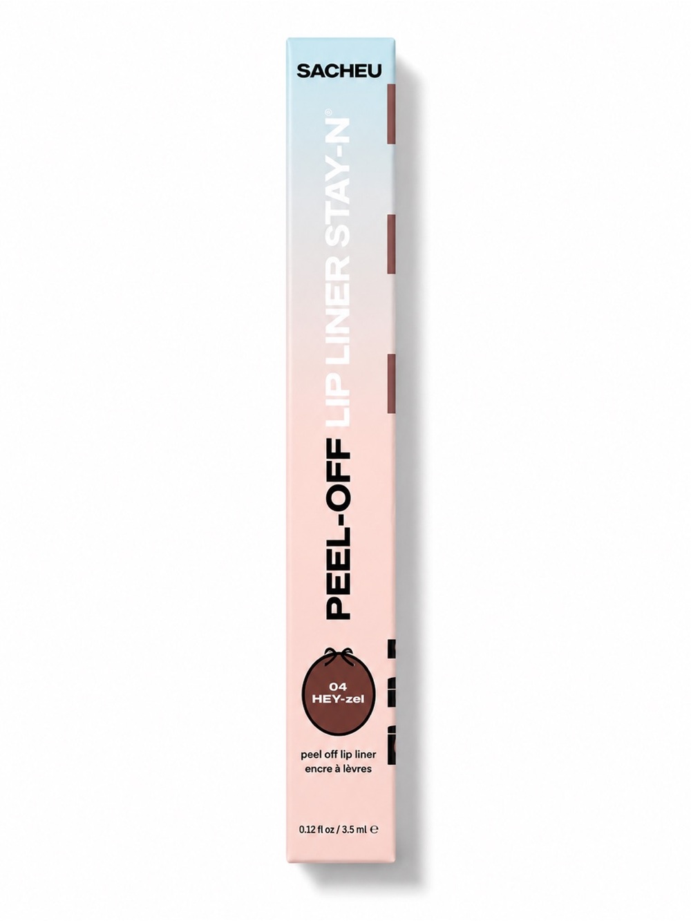 SACHEU Peel-Off Lip Liner Stay-N in (04 HEY-zel)